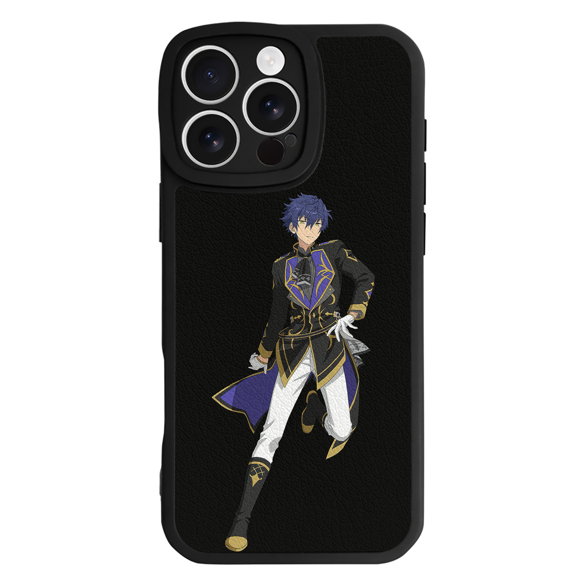 （画像用） あんさんぶるスターズ! Ensemble Stars 【iPhone 16シリーズ対応】シリコンスマホケース（レザー調） 材質：シリコン